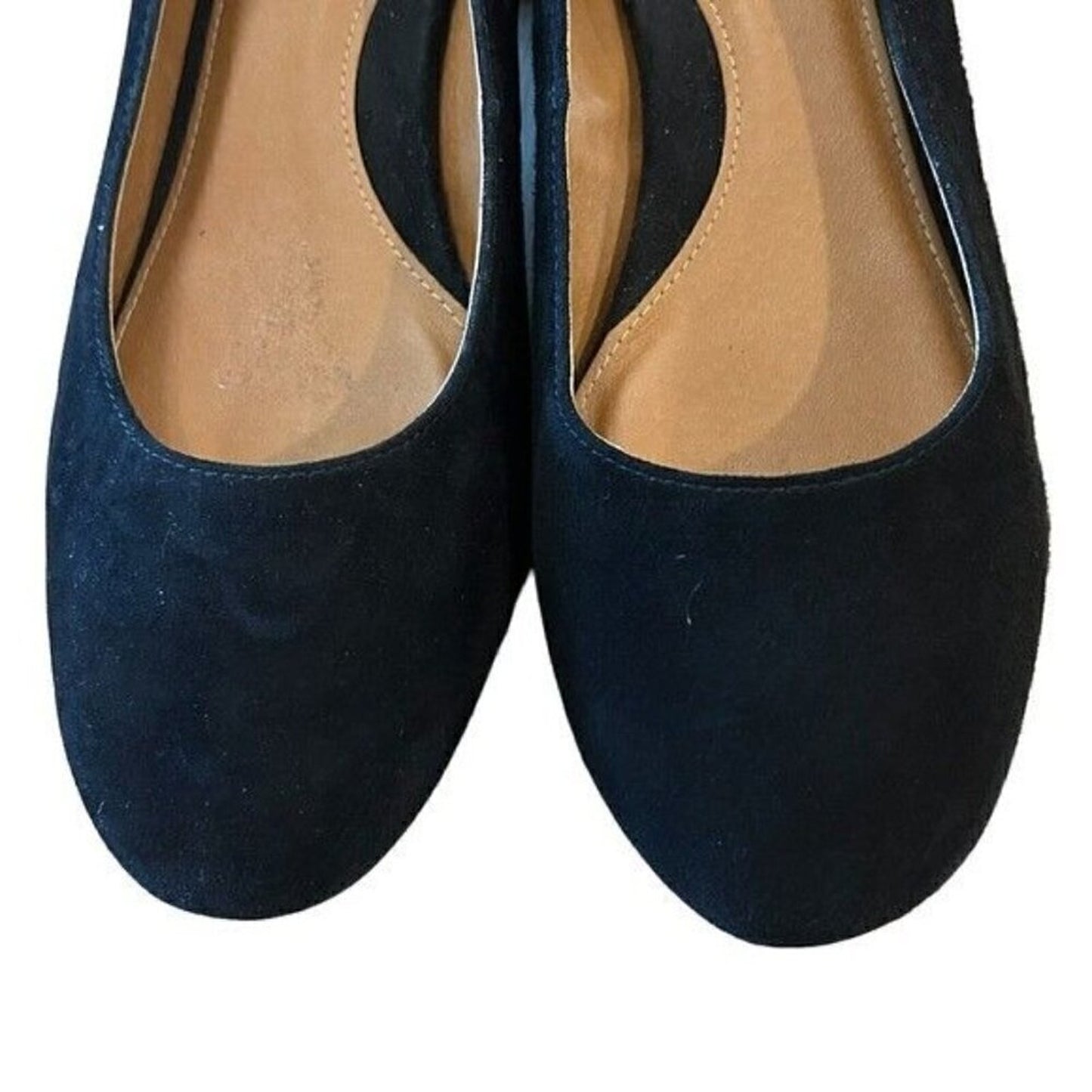 Caslon Women's Shoes Suede Leather Comfort Black Size 7.5 #S1-1326