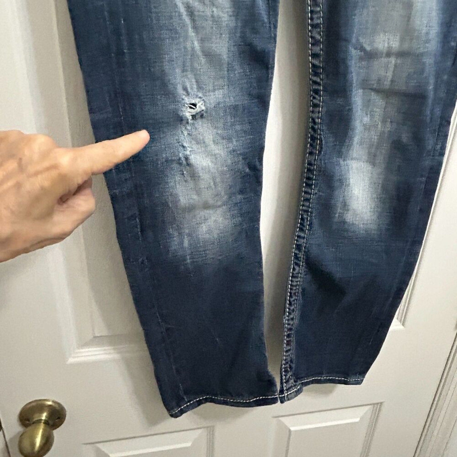 Big Star Women's Jeans Size 26 Straight Leg Mid Blue Wash