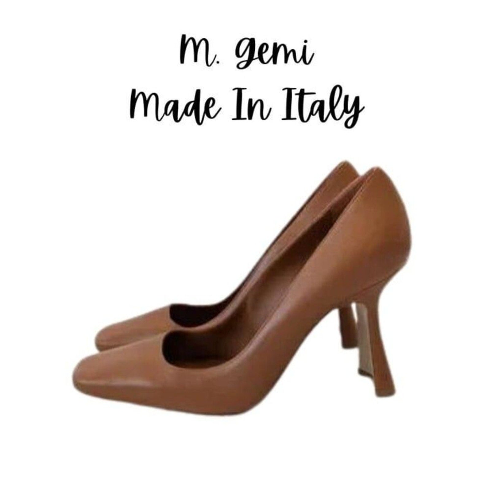 M. Gemi Marlena Heels — Brown, Size 6 (US) / 36.5 (EU) #S3