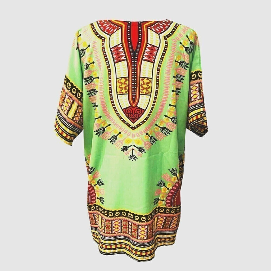 Women's Tunic Top, African Tribal, Blouse Size (M) Blouse (See Photos)
