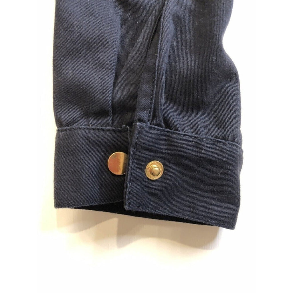 Wolf Seventy Seven Women's Sz. (S) Embroidered Black Denim Jacket