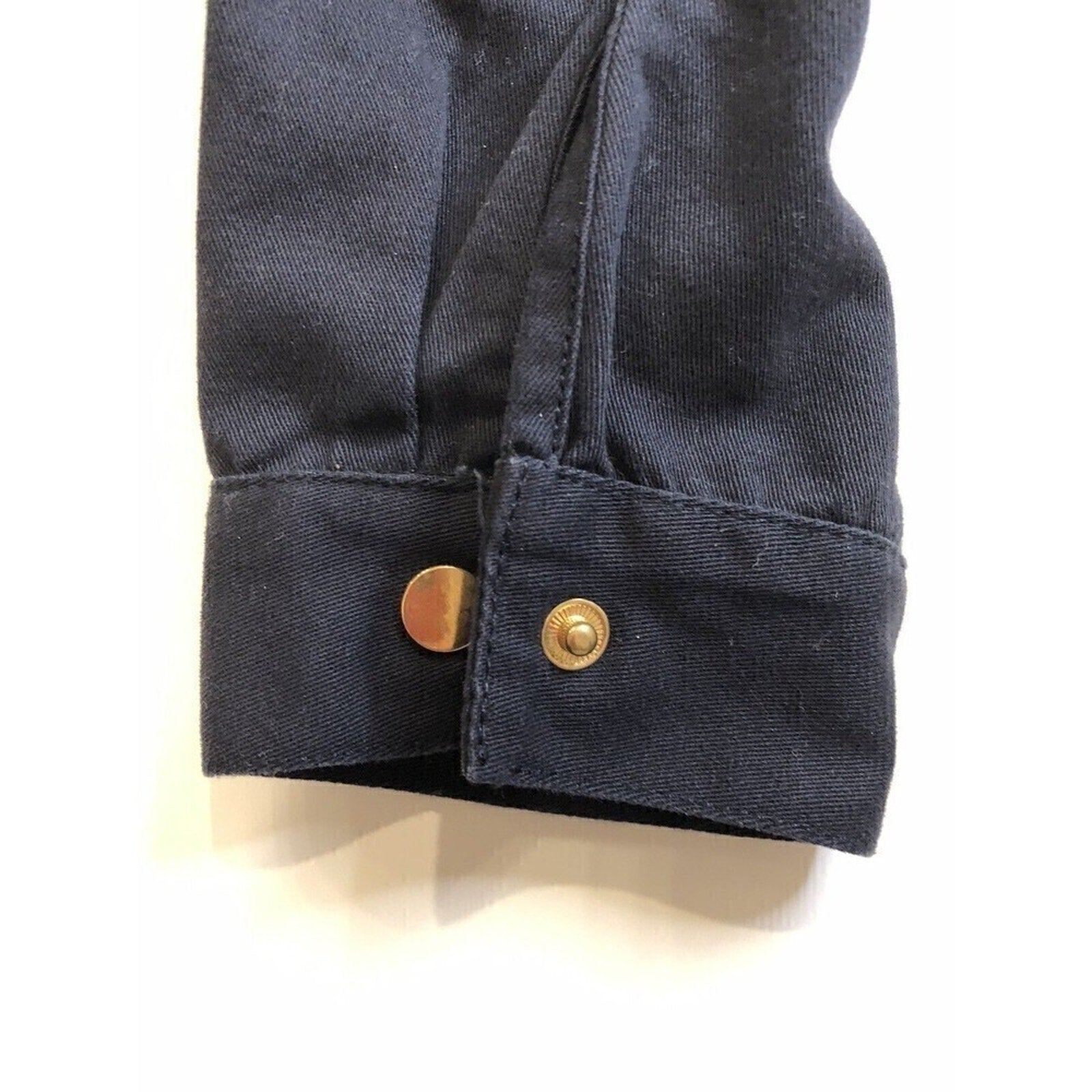 Wolf Seventy Seven Women's Sz. (S) Embroidered Black Denim Jacket