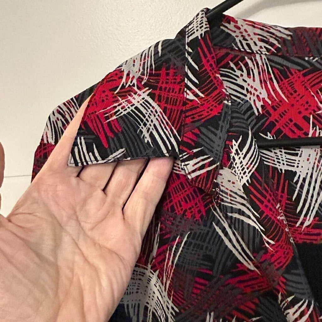 R.T. Fashions Women's Blouse/Camisole Combo Size 1X Polyester #BH