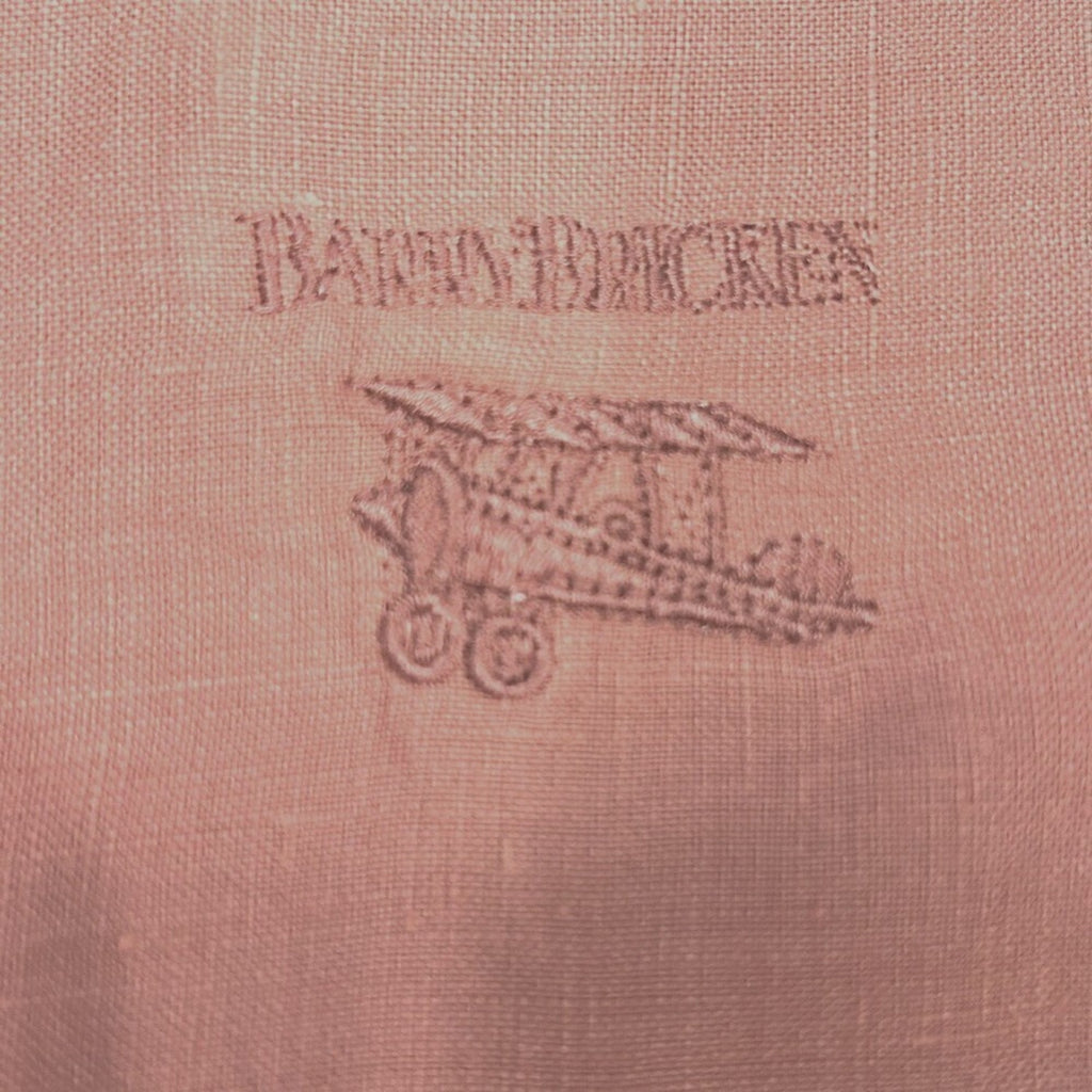 Barry Bricken Men's Short Sleeve Linen Shirt, Button Up Size Large Beachy #F1232