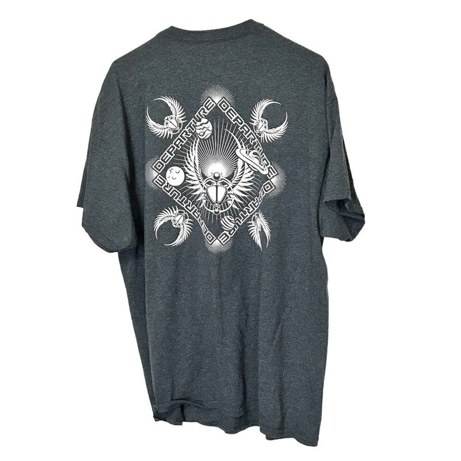 Departure Journey Tour 2020 T-Shirt Size (See Description) Gray Cotton #B1495