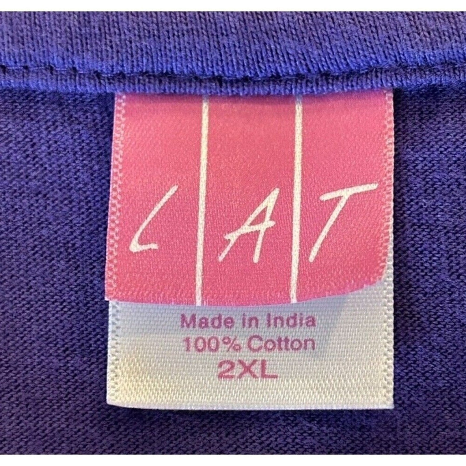 Red Hat Ladies Society  Rock T-Shirt Size 2X Rhinestone Graphic w/Flag #K1297