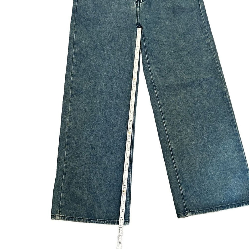 Tengda Jeans Wide Legs Size 30", 10" Leg, Blue Straight Leg, High Rise #J3-#1520